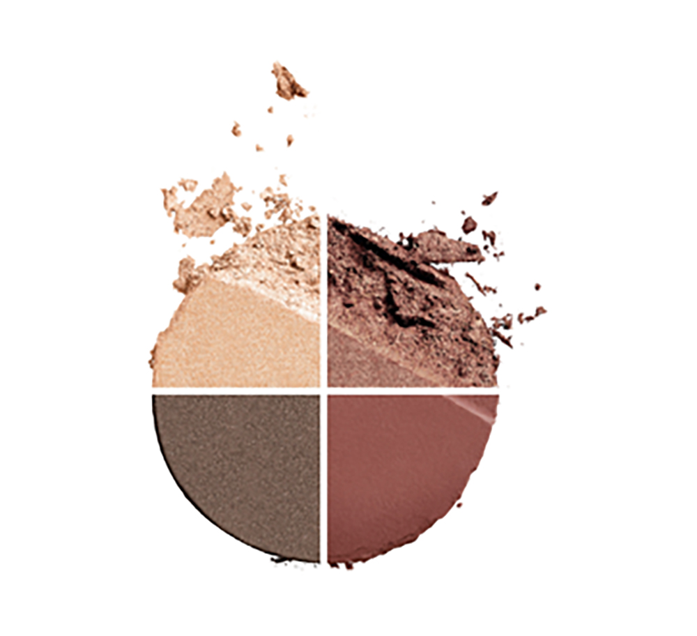 Ombre 4 Couleurs Eyeshadow Palette - N10 - Maple Gradation