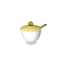 Feeling Sugar Pot with Spoon - Apple Green