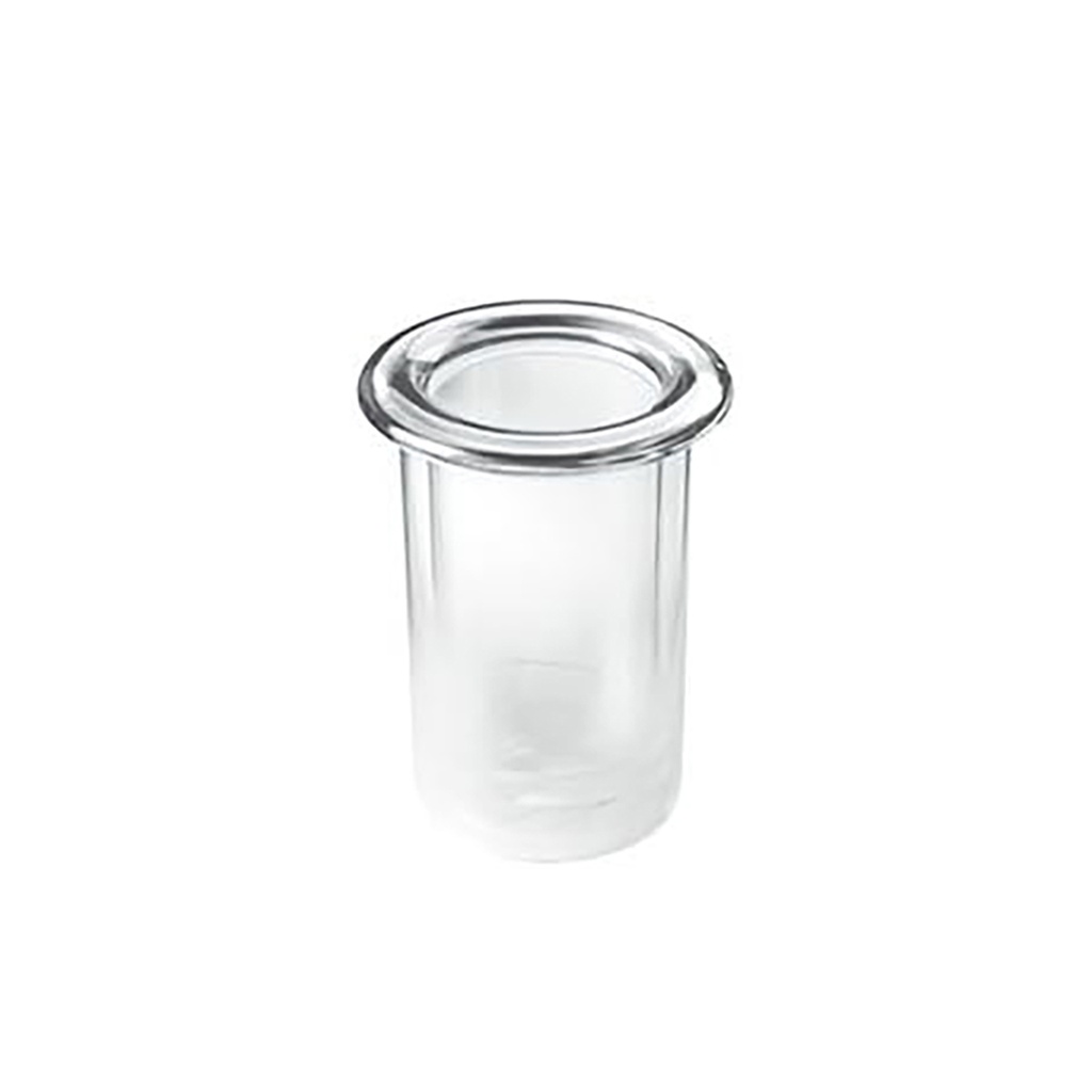 Bottle Cooler and Holder - Clear/Chrome