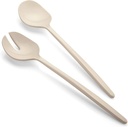 Belle Epoque Salad Server Set - Sand