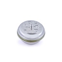 Silver Plated Date Bowl with a Lid - 14cm