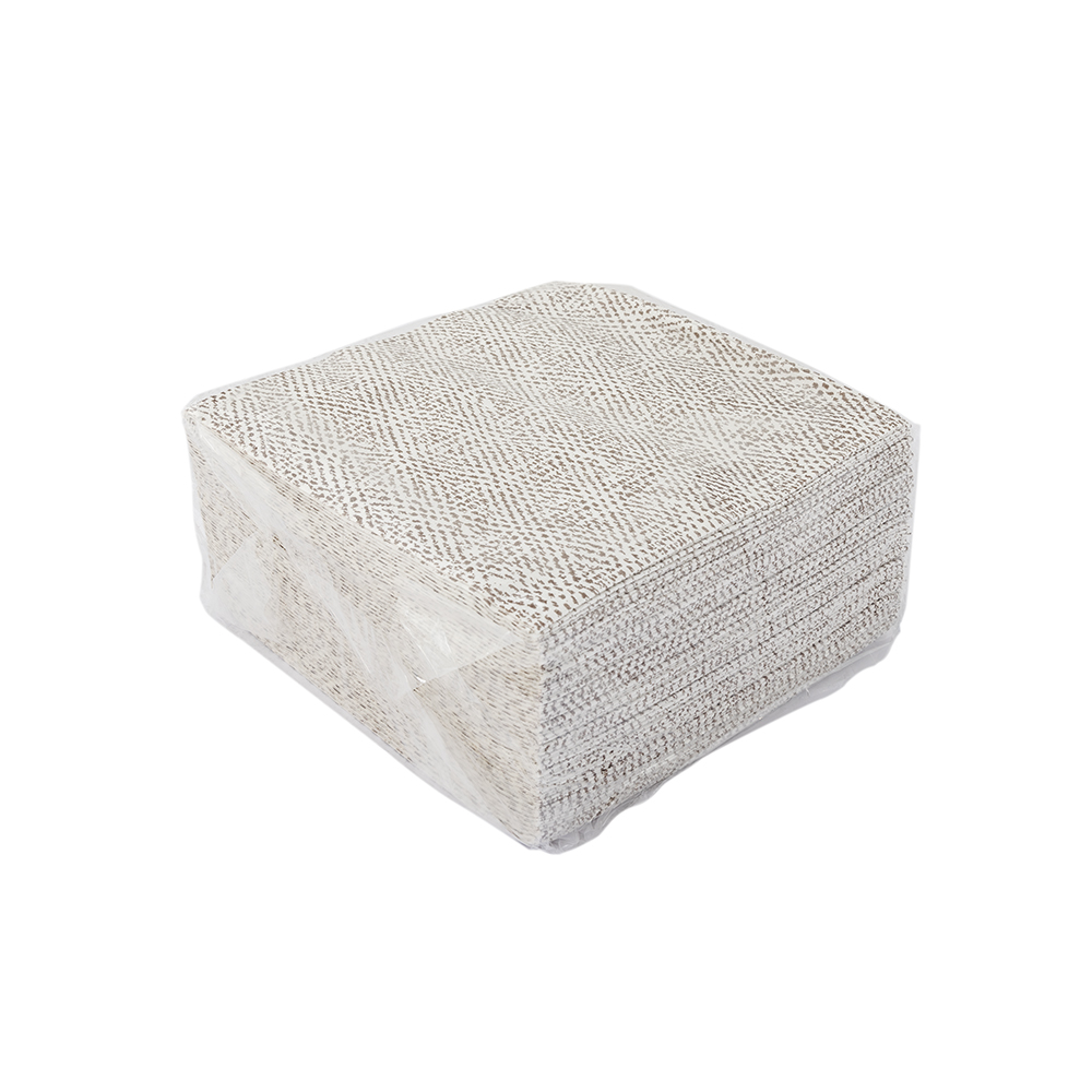 NAPKINS LIKE LINEN - KEIKO 70 GSM 20x20 CM SAND SPUNLACE (100% PEFC Certified) (Espa?a)