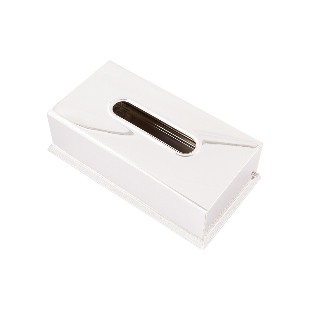 Silver  260 x 160  tissue box