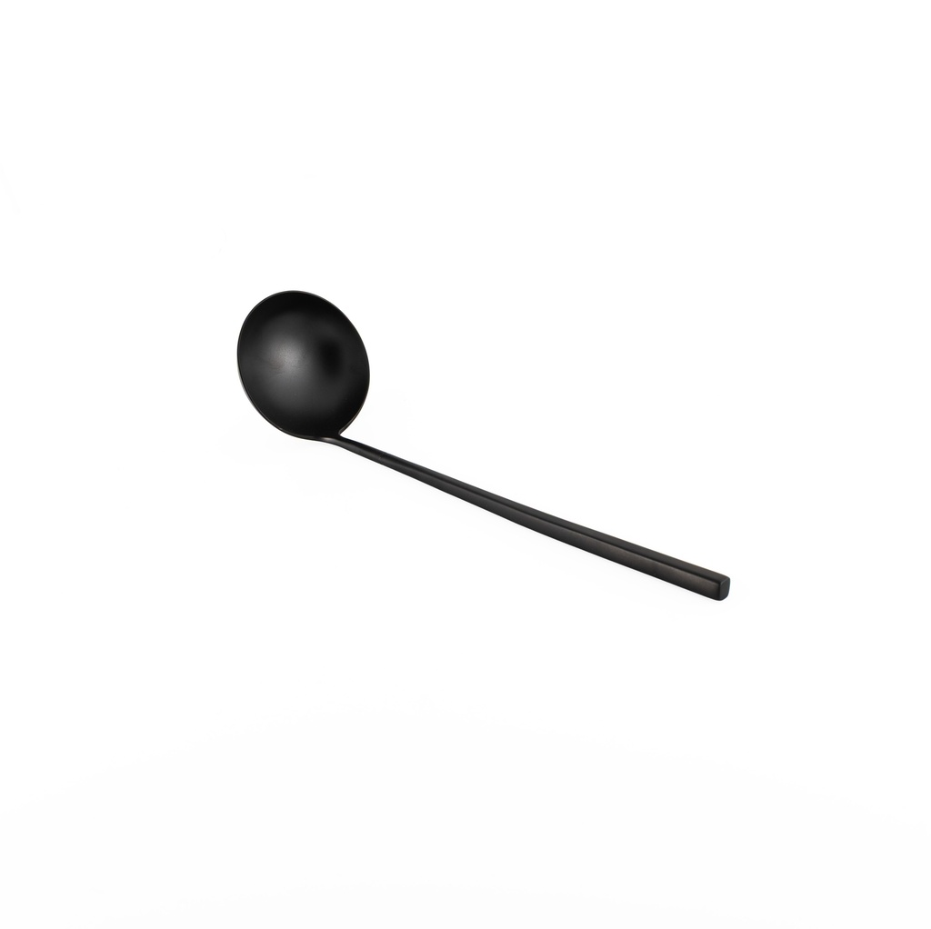 LADLE KYOTO S/S SANDBLASTED BLACK 