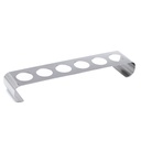 Stand for 6 tea cups 18/10 stainless steel  without cups cm 47x9,5 h 5,5