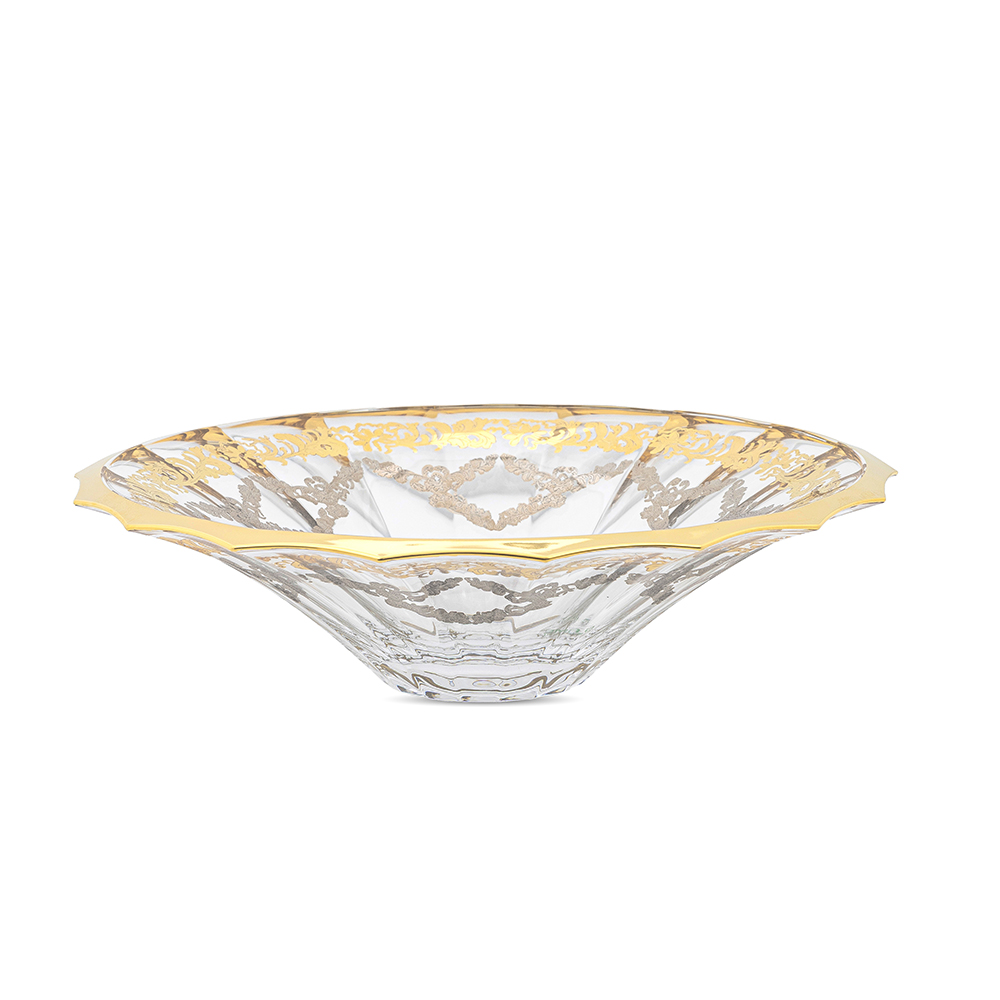 1 PC CENTREPIECE GLD/PLT