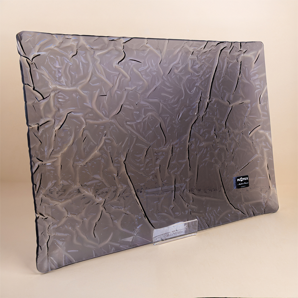 ACRYLIC TRAY 60*45cm PEARL BLACK