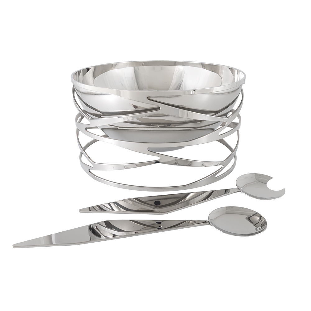 Trama Stainless Steel l Salad Bowl