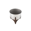 Jacaranda Stainless Steel l Chestnut Holder