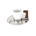 Jacaranda Stainless Steel Coffee Cup w/ Spoon