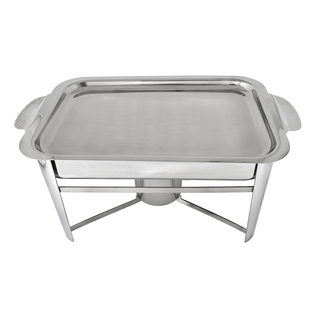 Gourmet Sarezzo Double Boiler Oval Rechaud - Stainless Steel