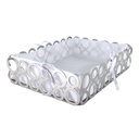 Venezia Large Stainless Steel Bread Basket
