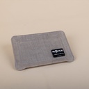  Natural Linen Acrylic Serving Tray - 19x13cm