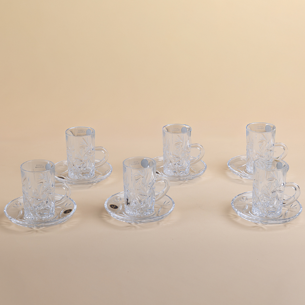 Crystal Tea Set - 6pcs