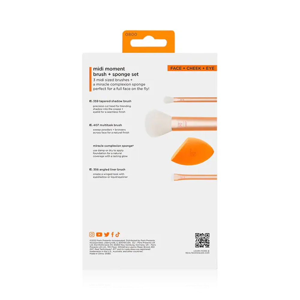 Midi Moment Brush Set - 4 Pcs