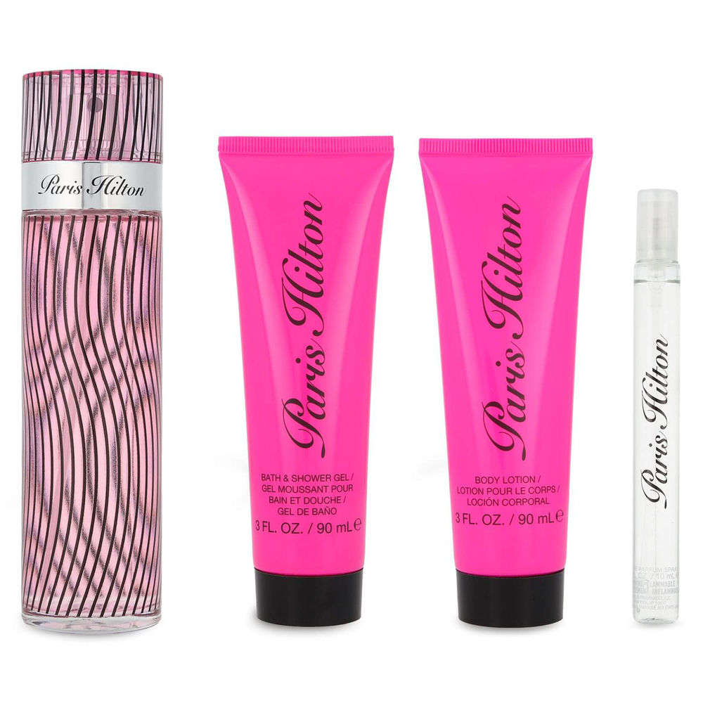 Paris Hilton Gift Set for Women - 4 Pcs