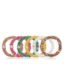 SLP-SKINNY SCRUNCHIES -SET OF 6-LA DOICE VITA