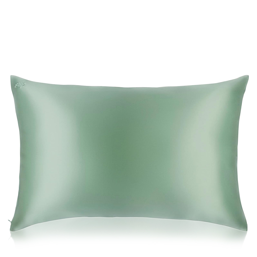 Pure Silk Queen Pillowcase - Pistachio