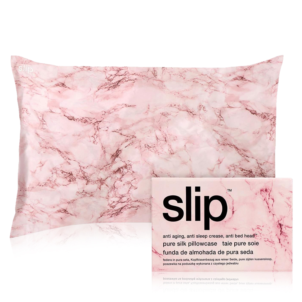 Queen  Pillowcase - Pink Marble 