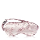 Silk Eye Mask - Pink Marble