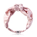 Silk Knot Headband - Pink