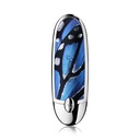 Rouge G Double Mirror Lipstick Case - Morpho Blue