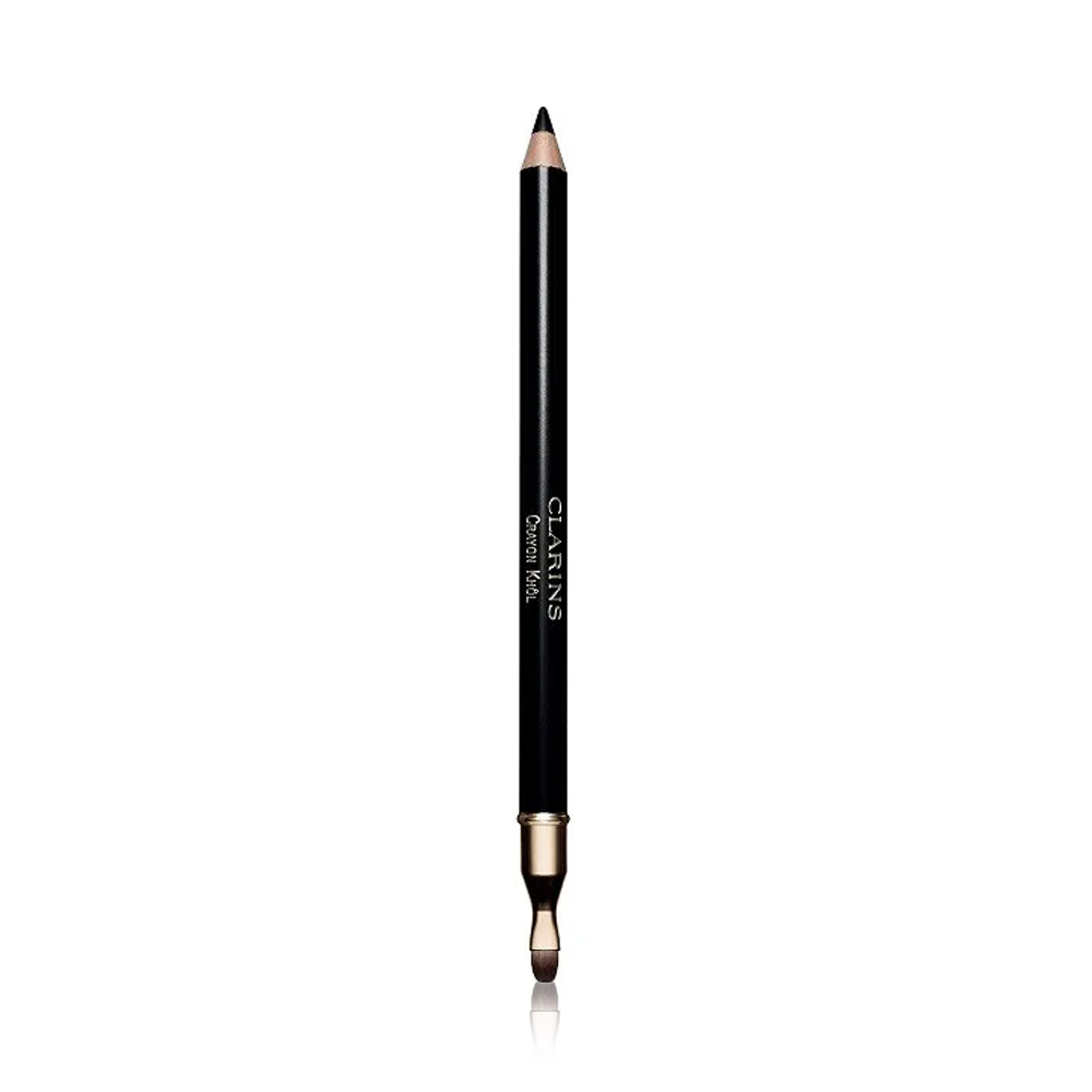 Long Lasting Eye Pencil with Brush - N 01 Carbon Black (With Sharpener)
