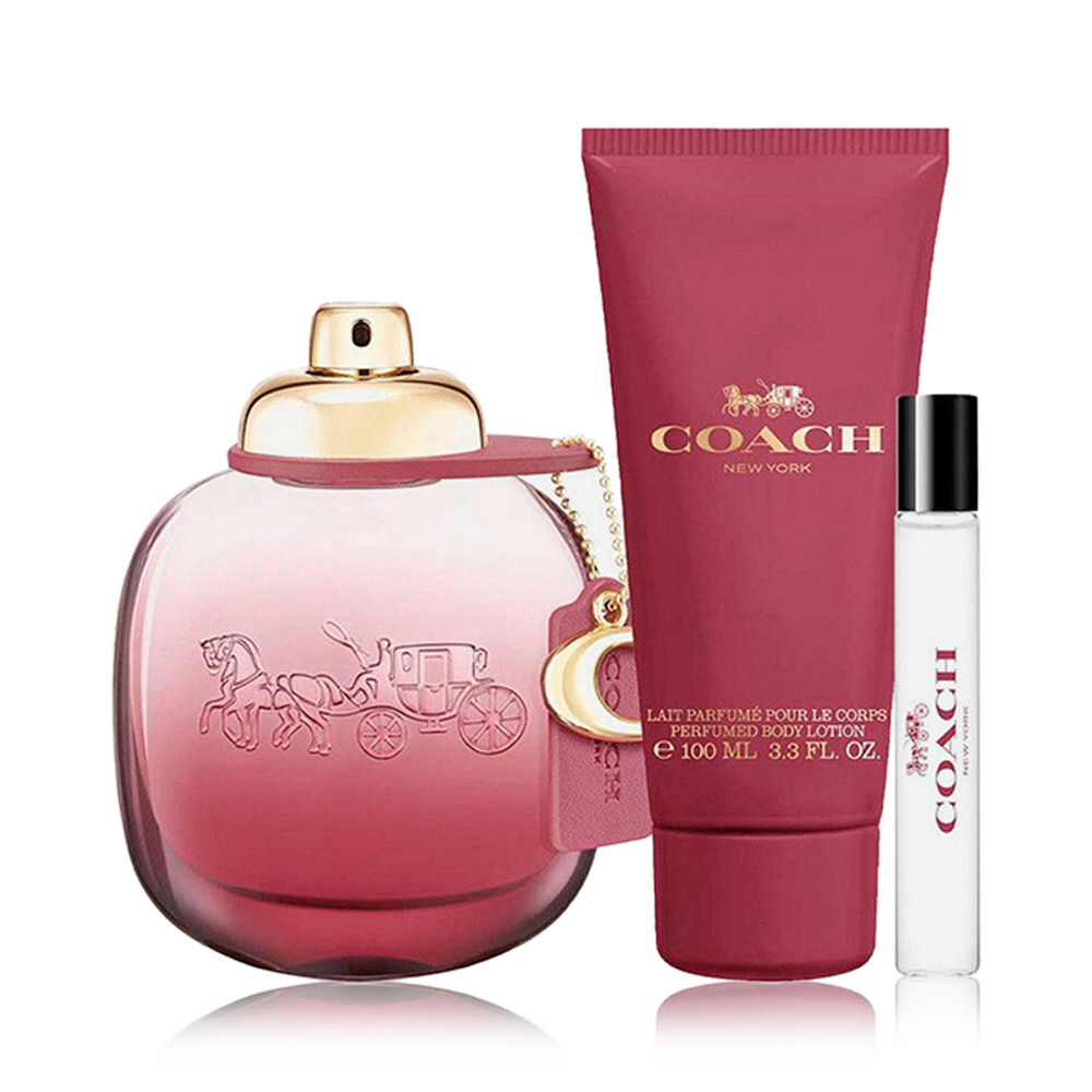 Wild Rose Gift Set for Women - 3 Pcs