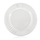 Diva Clear Lined Rim Plate 22cm