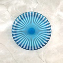 Dolcevita 31cm Round Serving Tray - Blue