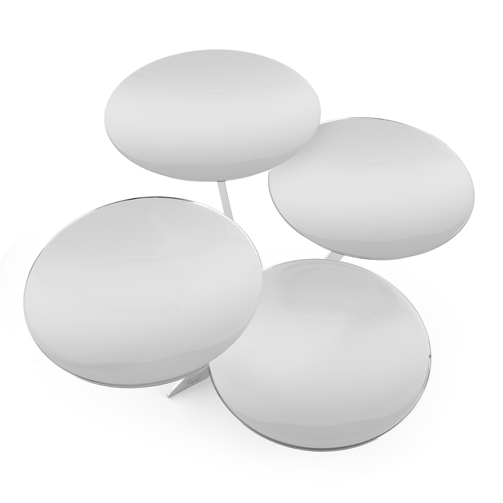 Stand with 4 Curved Plated 20cm