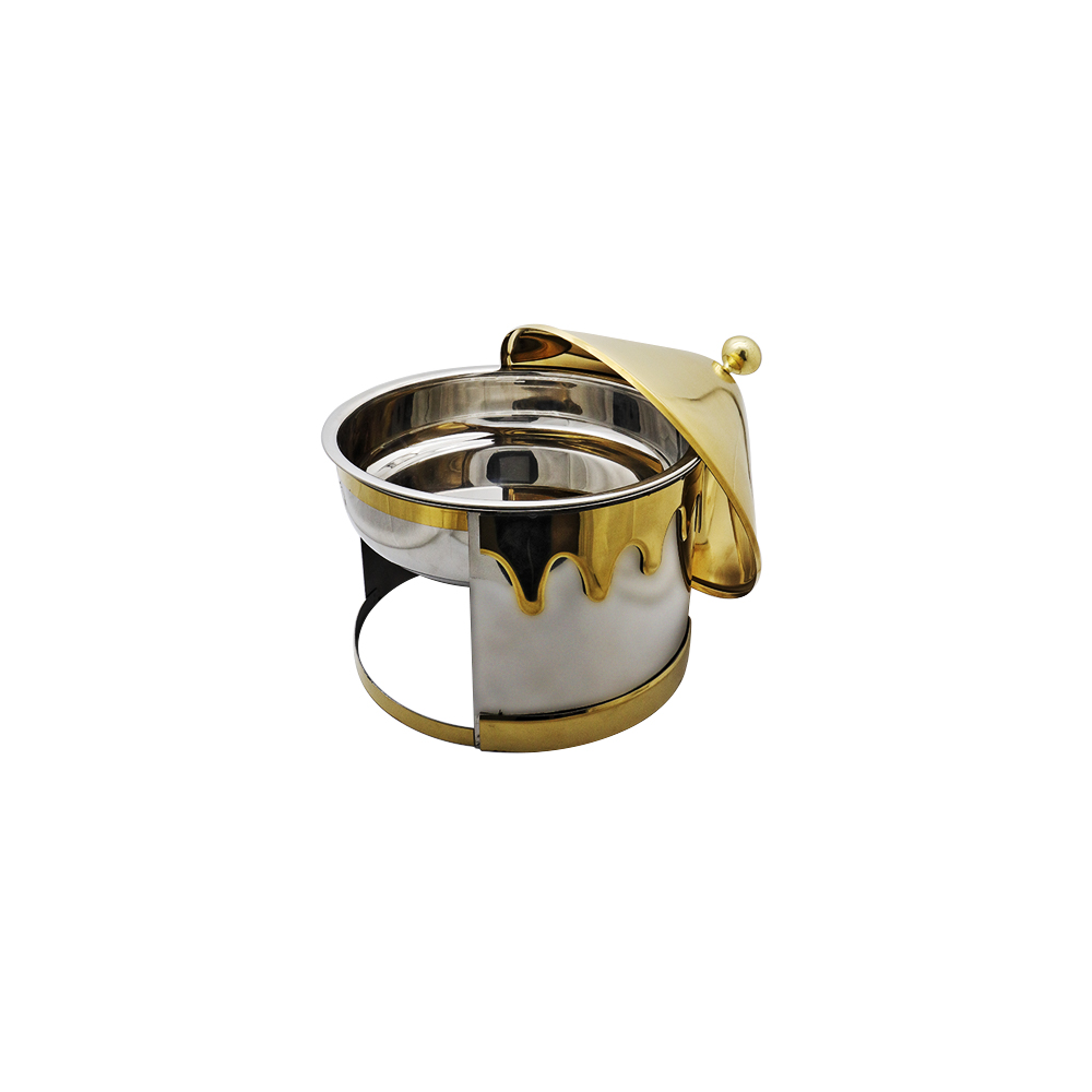 Silver Chafing Dish With Base 3 Ltr