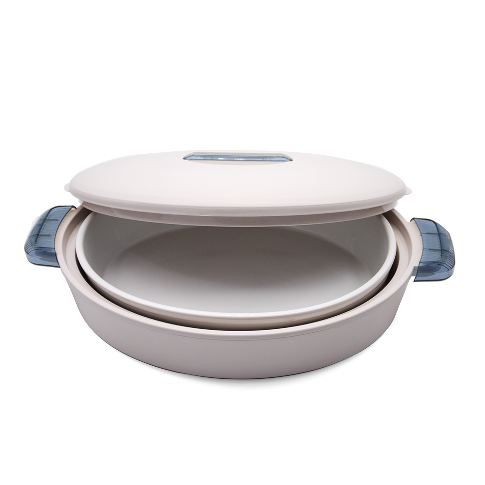 Oval Insulated Server Colorado 2.8L - White/Pale Blue
