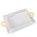 Cerchietto Inox Rectangular Tray - 43x31cm
