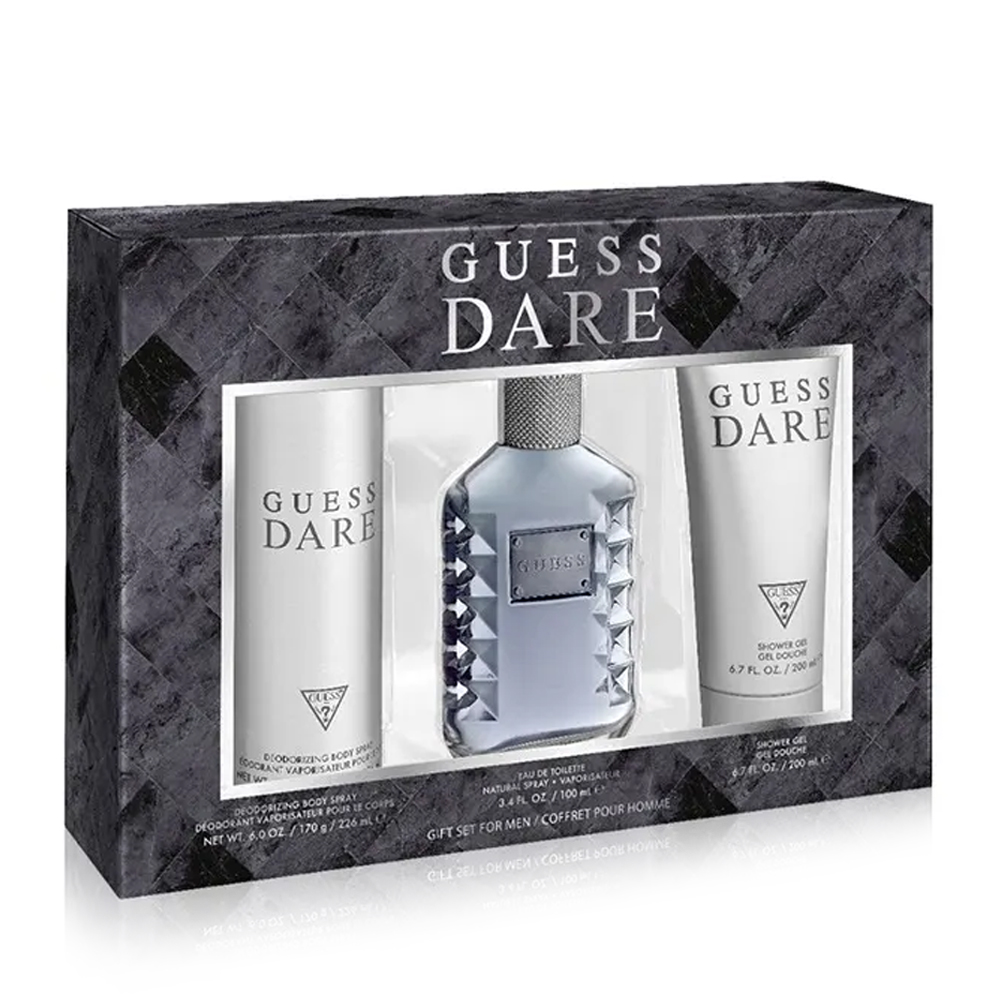Guess Dare Gift Set - 3 pcs - Men