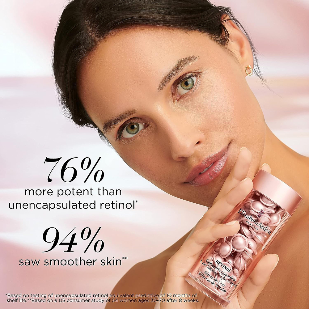 Retinol Ceramide Capsules Line Erasing Night Serum - 60 capsules
