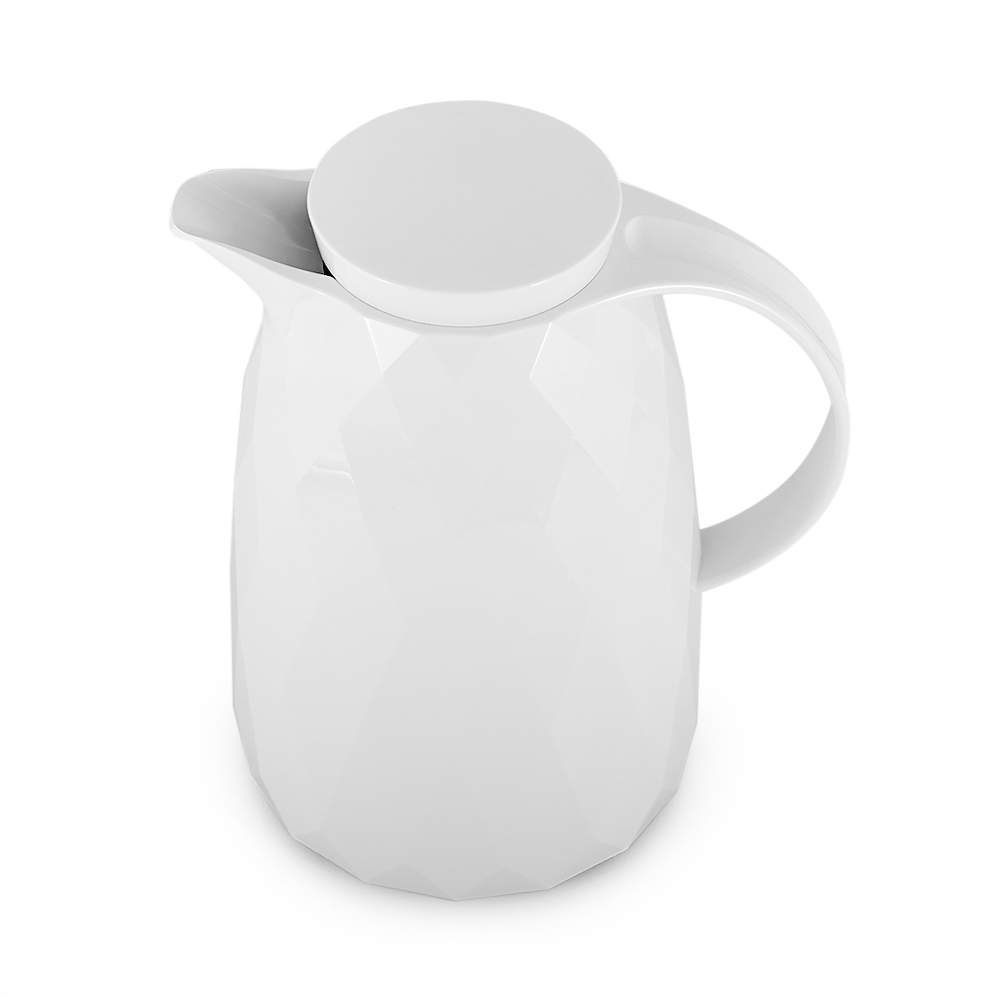 Diamond Vacuum Flask White - 1.5 Litre