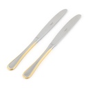 Serena Oro Table Knife Set - 2pcs