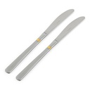 Play Oro Dessert Knife Set - 2pcs