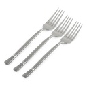 Stainless Steel Dessert Fork Set - 3pcs