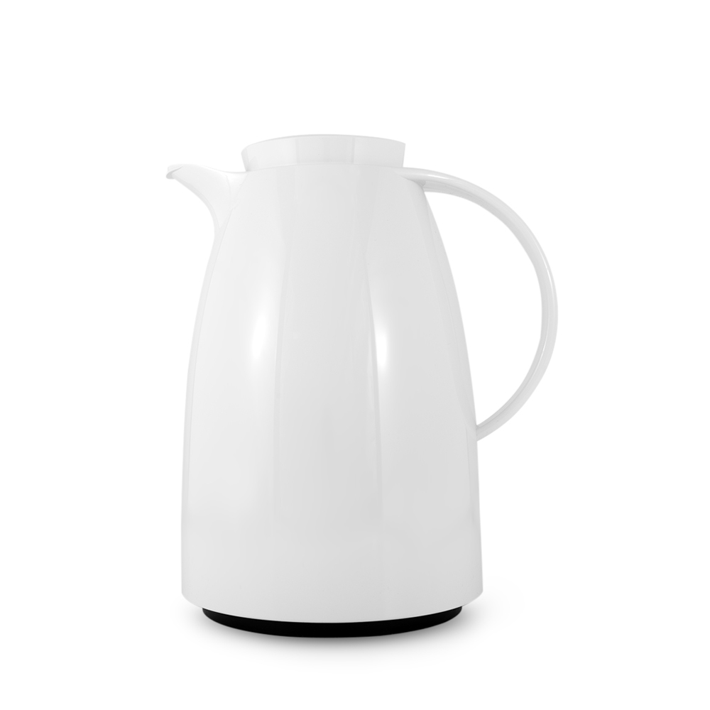 Aubg Qt All White Vacuum Flask - 1 Litre