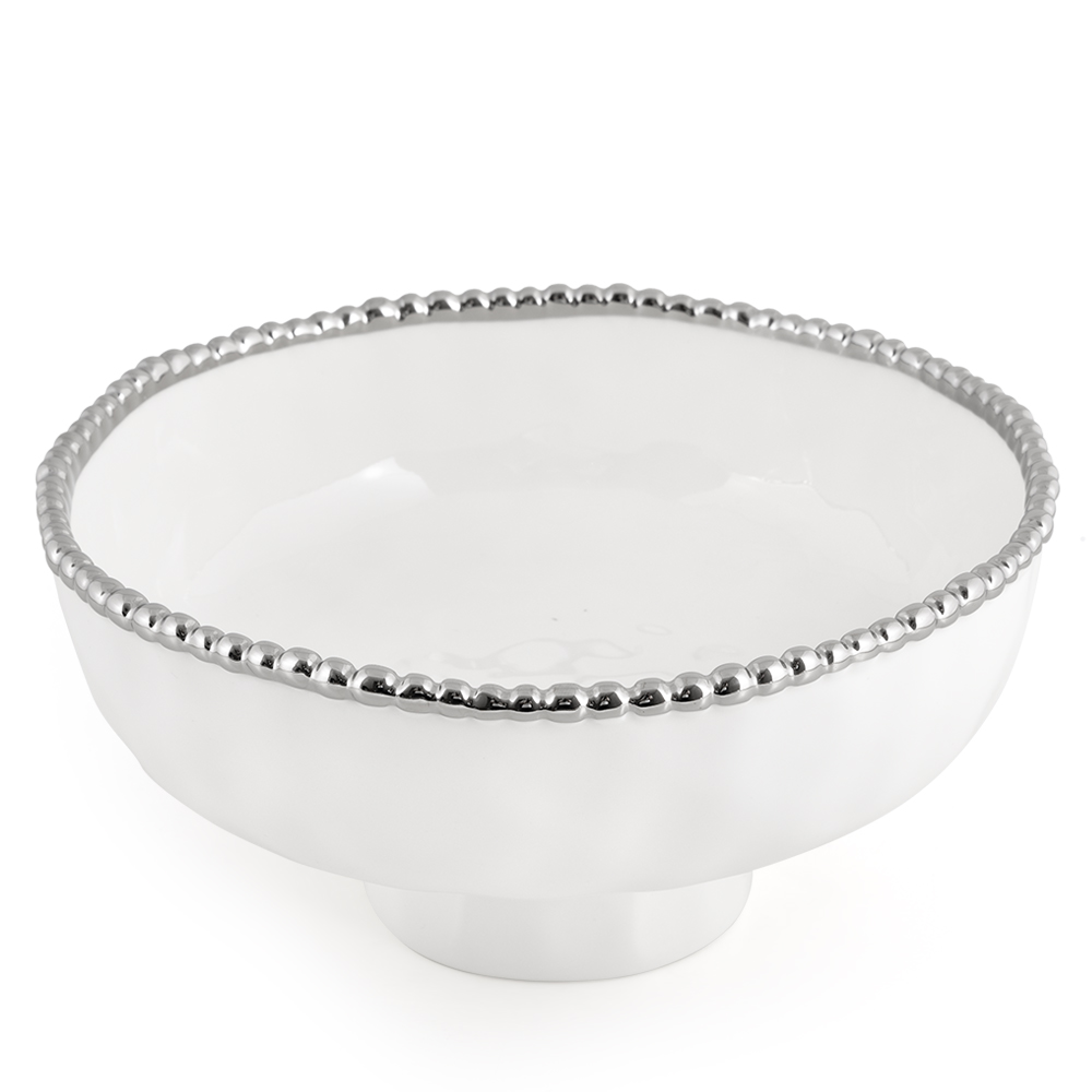 Salerno Footed Decorative Bowl - Medium