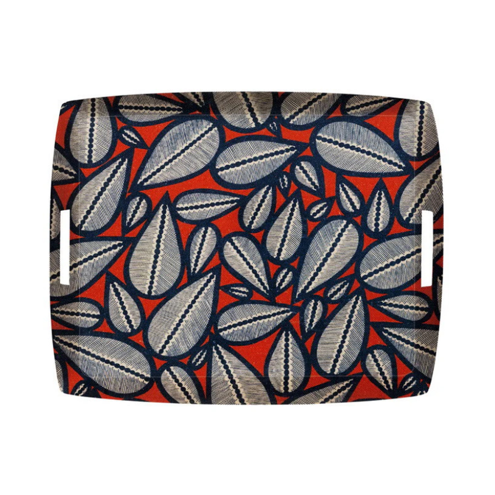 Acrylic Wax Tray with Handles - Red 