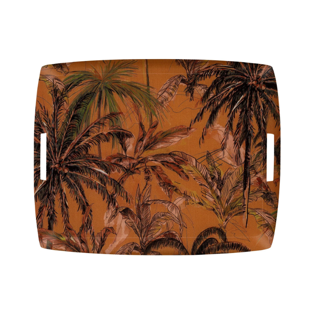 صينية بلاتو أكريليك بلون مارون بليز