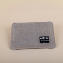  Natural Linen Acrylic Serving Tray - 19x13cm