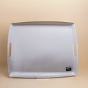 صينية تقديم اكريليك سيكرت سيلفر -54 ×43 سم