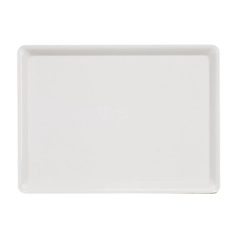 Rectangular S Tray 38x28cm - White