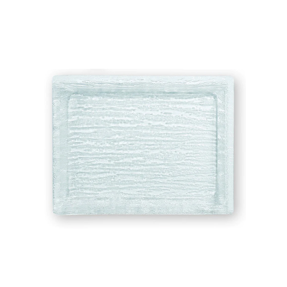 S Plastic Tray 27x20cm - White