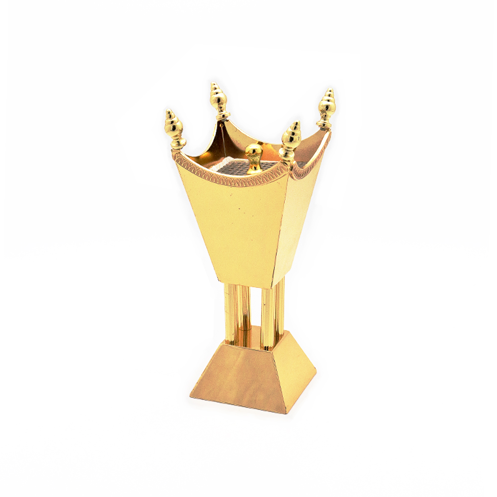 High Gold Plated Color Metal Incence Burner
