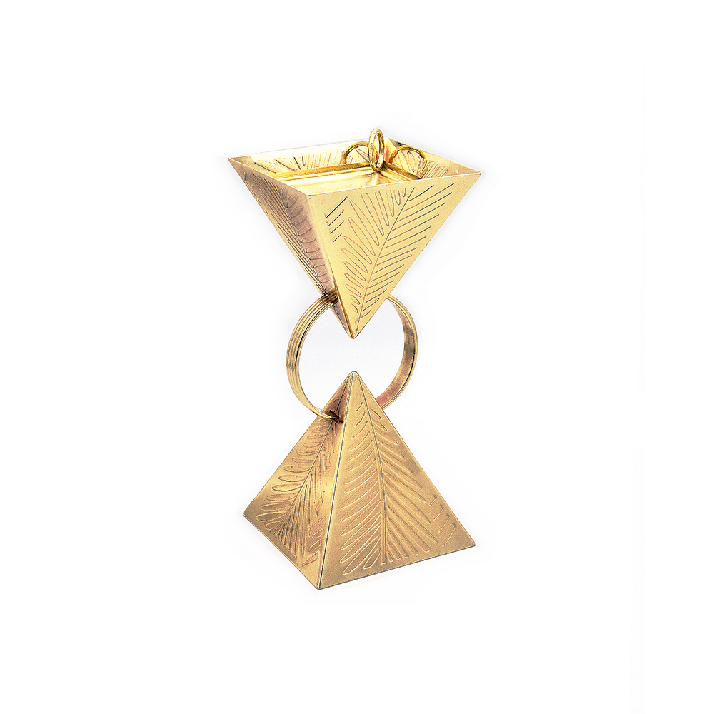 Iron Gold Plated Incense Burner